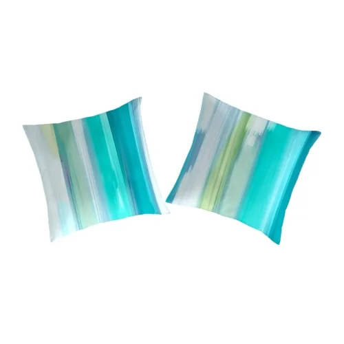 Poszewki na poduszki Naf Naf Loane granatowe