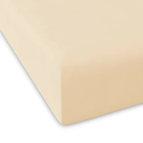 Guy Laroche Pure cremefarbenes Spannbettlaken