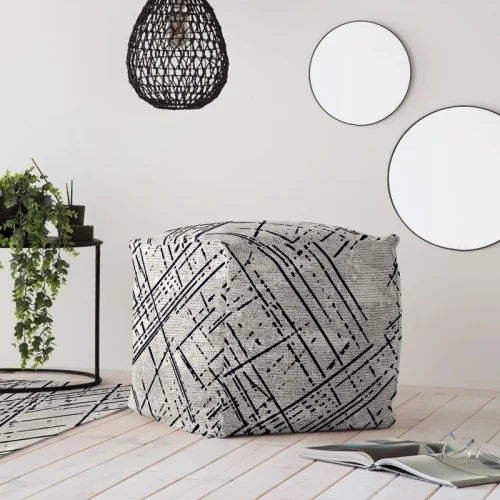 Rodier Mik Puff 50x50x50 cm mehrfarbig