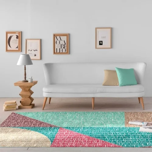 Multicolored Naf Naf Fynn rug
