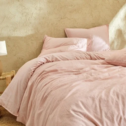 Ceylan spice organic linen/cotton duvet cover