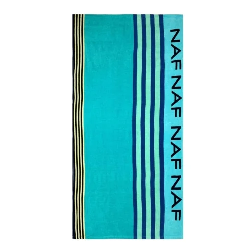 Serviette de plage Naf Naf SARDAIGNE bleu