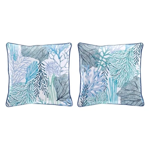 Fundas de cojín (2) Naf Naf ARRECIFE azul