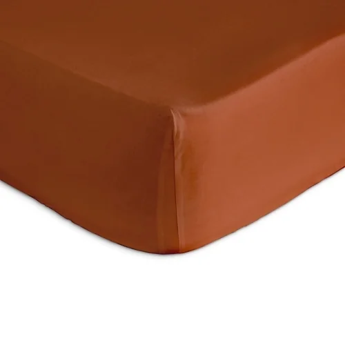 Naf Naf CASUAL orange fitted sheet