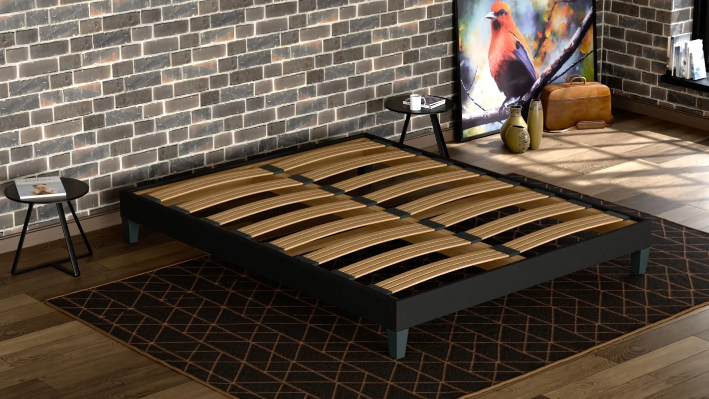 Douce Lune® slatted base in eco-responsible solid wood