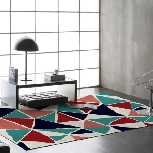 Multicolored Rodier Adame rug