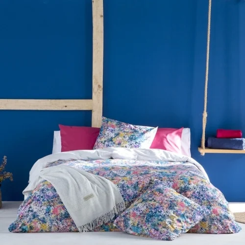 Capa de edredão Naf Naf Florette multicolorido