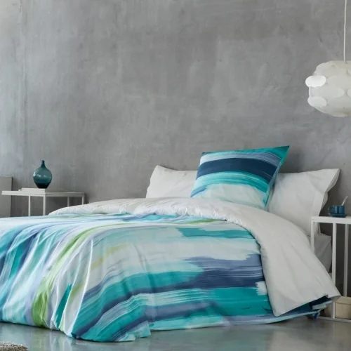 Capa de edredão Naf Naf Loane azul marinho