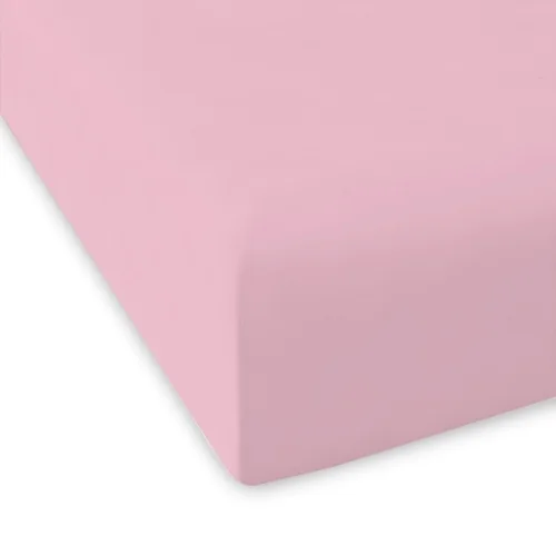 Naf Naf Casualowe prześcieradło z gumką w kolorze różowym