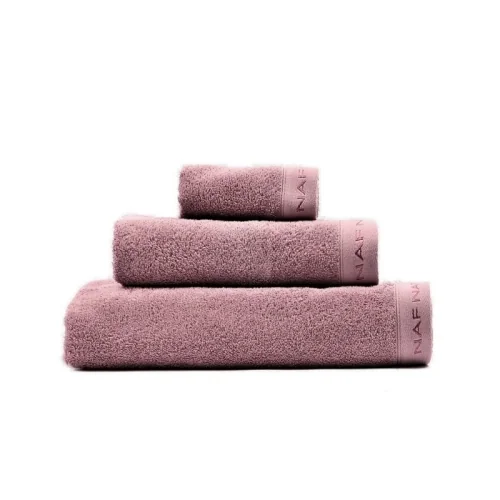 Naf Naf Casual mauve 3-piece bath towel set