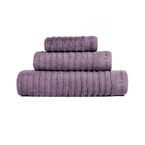 Ensemble de salle de bain 3 pièces violet Palace Guy Laroche